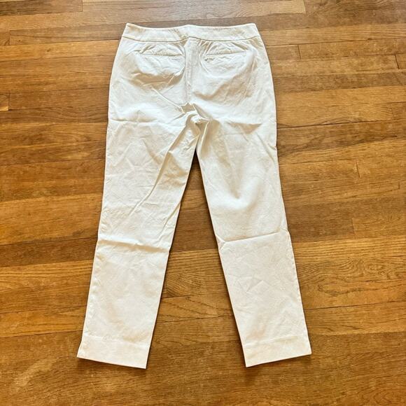 Talbots white Chatham Ankle pants size 12
 b22 - Picture 5 of 5